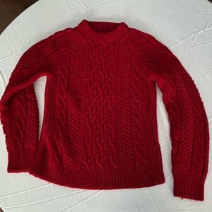 Red Knit Sweater ❤️